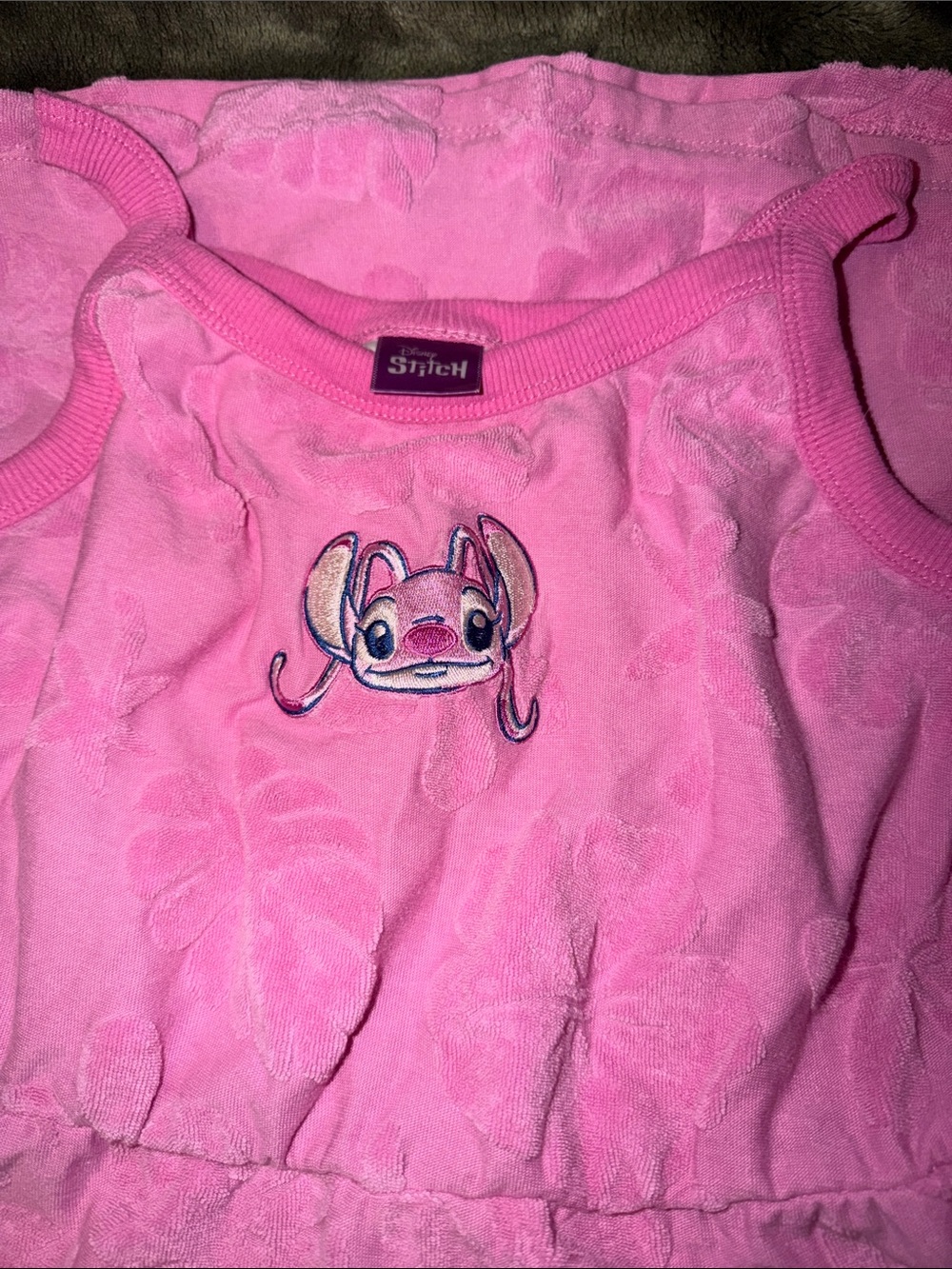 Disney Stitch (Angel) Swim dress cover up kids XL